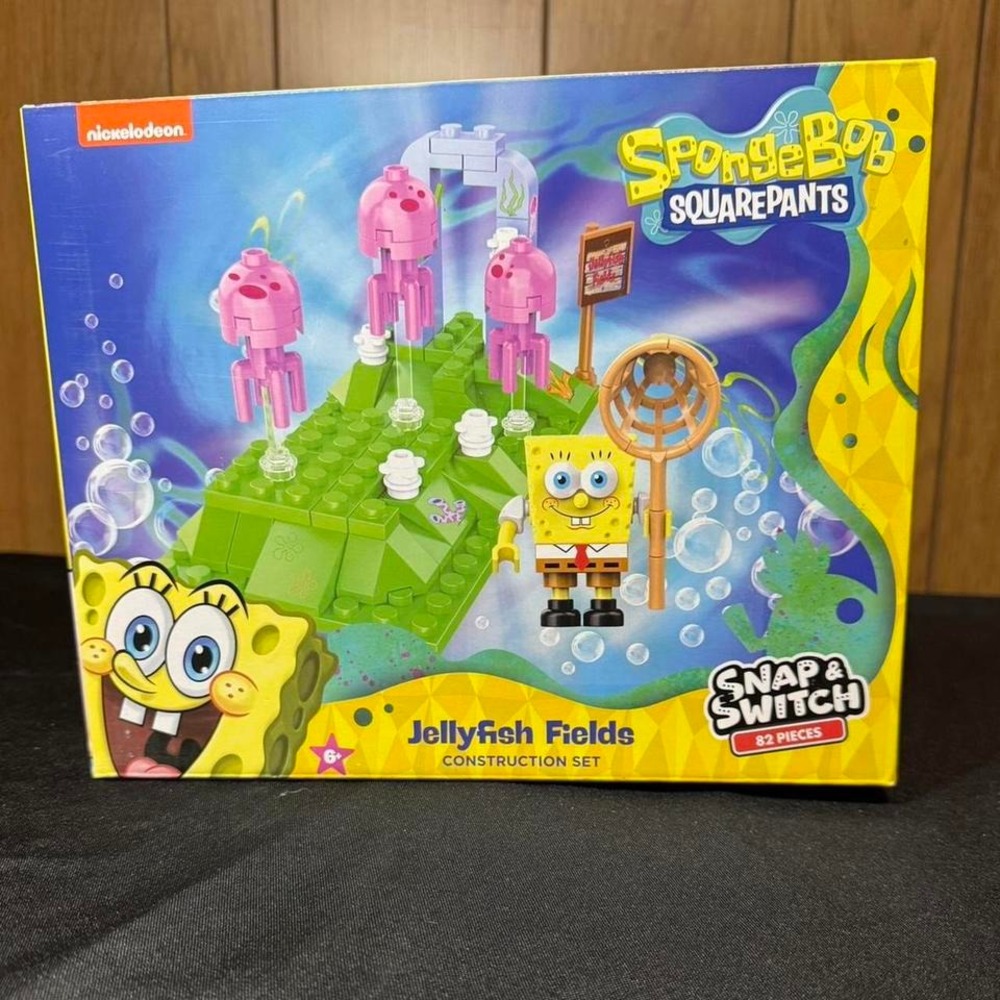 SpongeBob SquarePants‎ Jellyfish Fields Construction Brick Set NEW